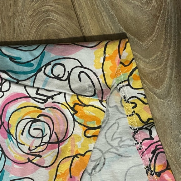 Itzy Ritzy's Nursing Happens Multi Colored Floral Sketch Infinity Nursing Scarf - Picture 4 of 8